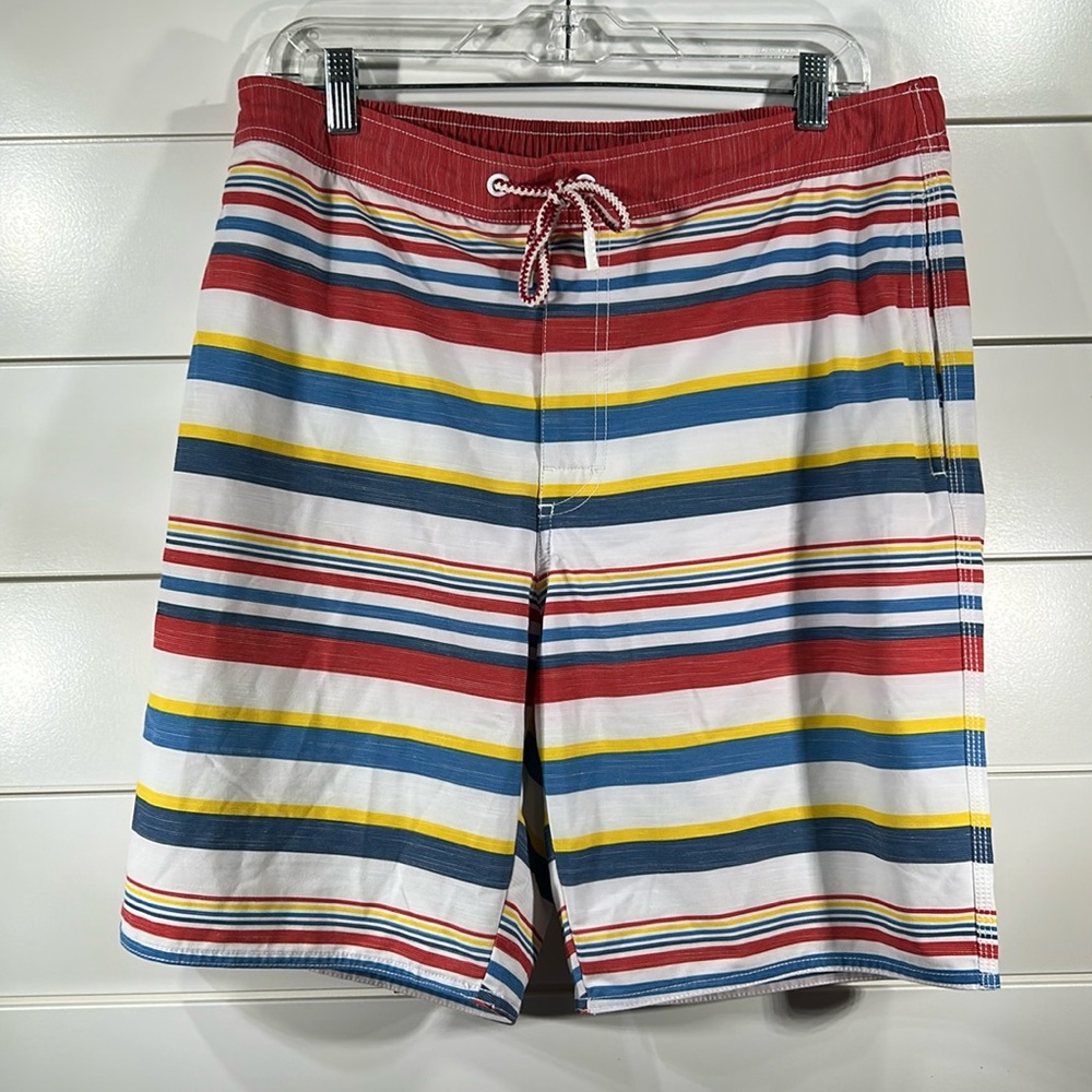 Johnnie-O HOPE TOWN swim trunks sz L